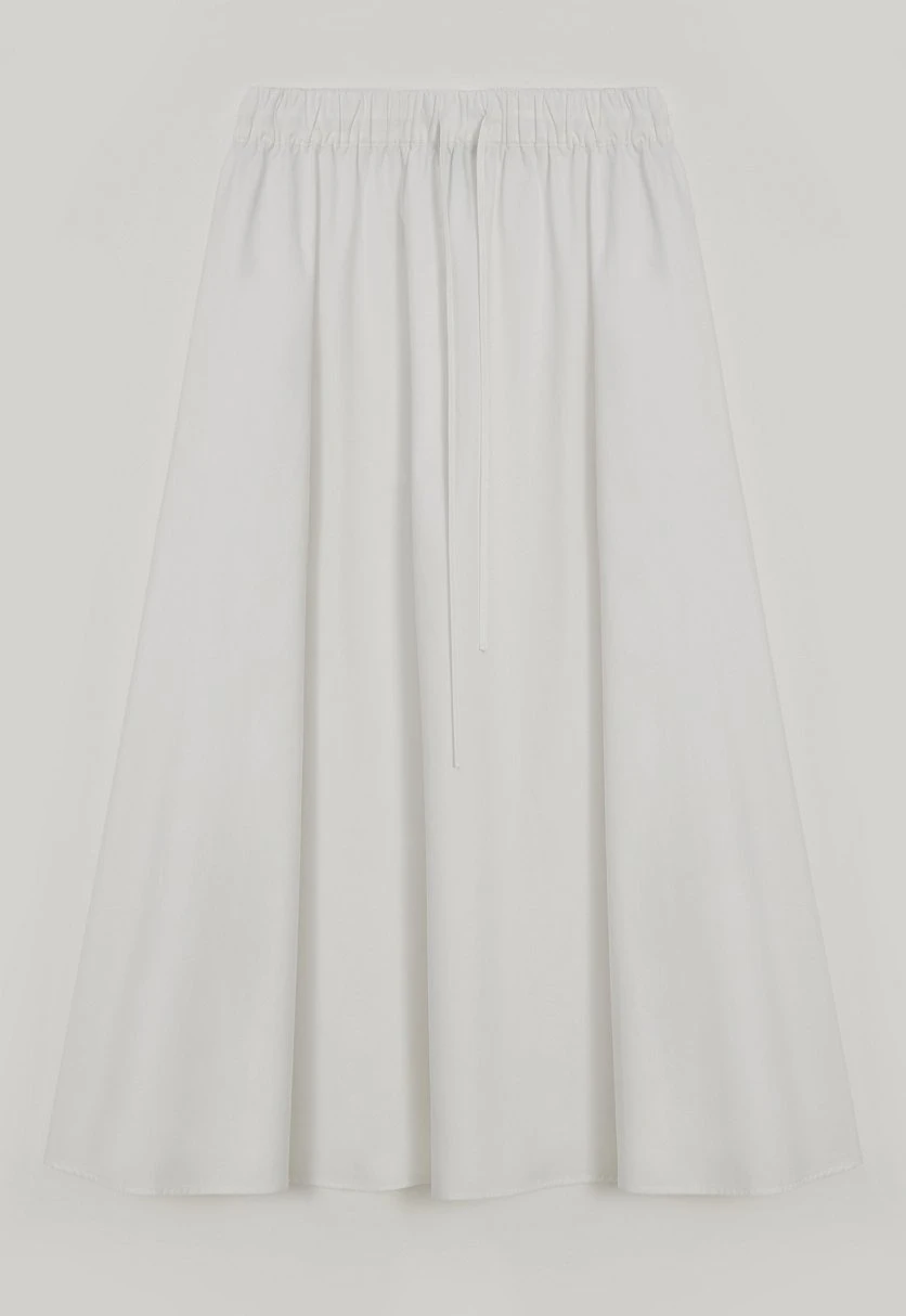 Юбка миди из хлопка с эластичным поясом, Модель FSC51017, Фото №9