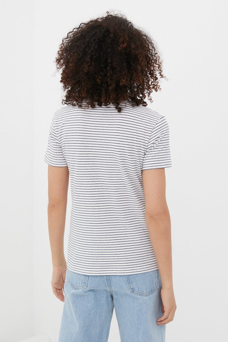 Женская футболка из хлопка, Модель FSC110193, Фото №4