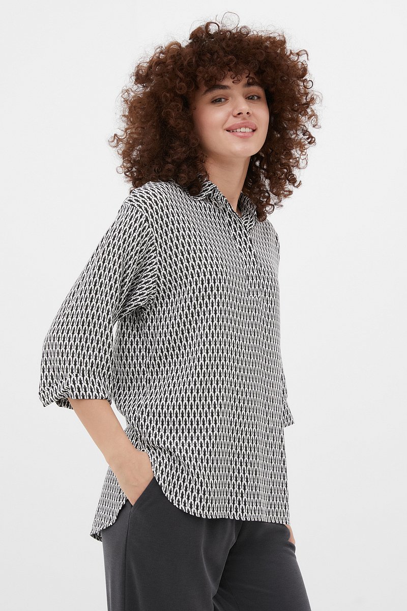 Рубашка женская стиля casual, Модель FSC11088, Фото №3