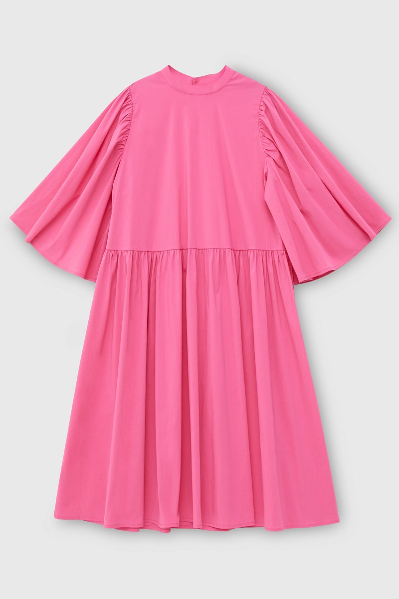 Платье свободного кроя с оборками, Модель FSC51015R, Фото №8
