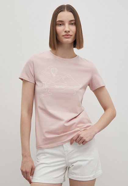Футболка женская casual стиля Футболка женская casual стиля
