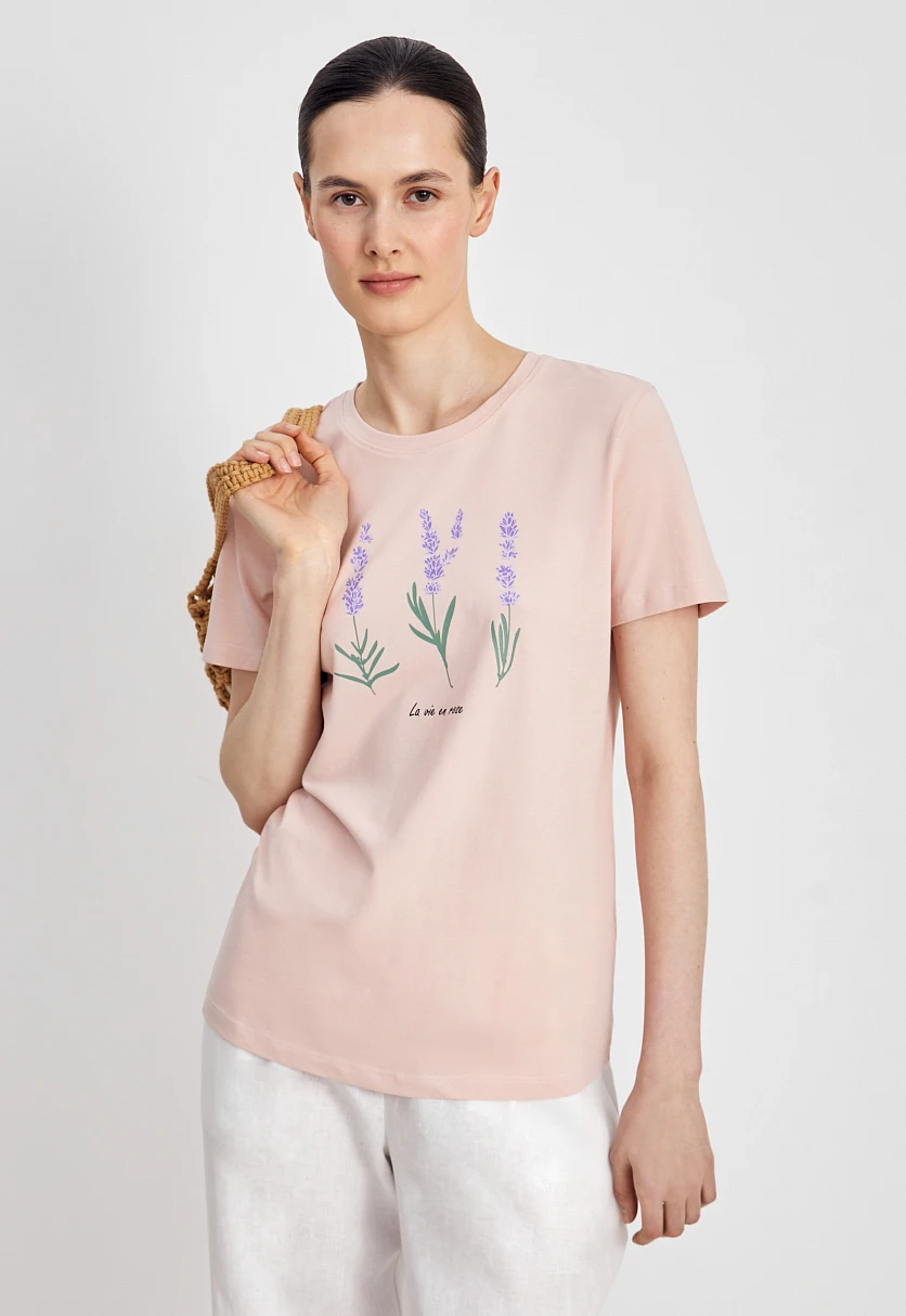 Футболка женская casual стиля, Модель FSC110178-4P, Фото №1