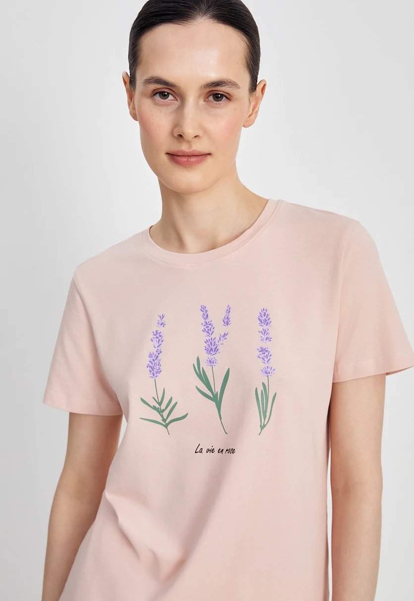 Футболка женская casual стиля, Модель FSC110178-4P, Фото №3