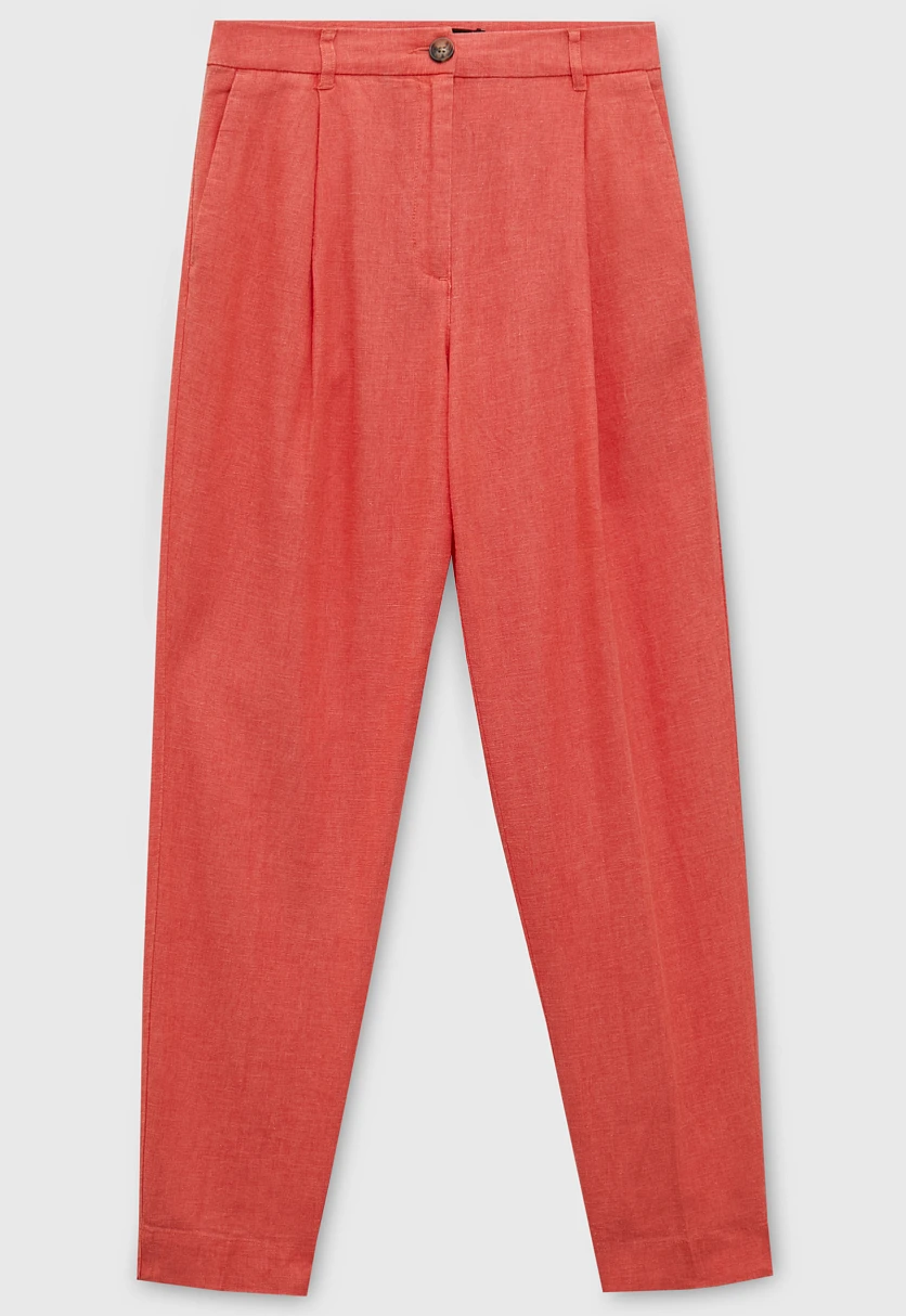Льняные брюки женские casual стиля, Модель FSC110125, Фото №6