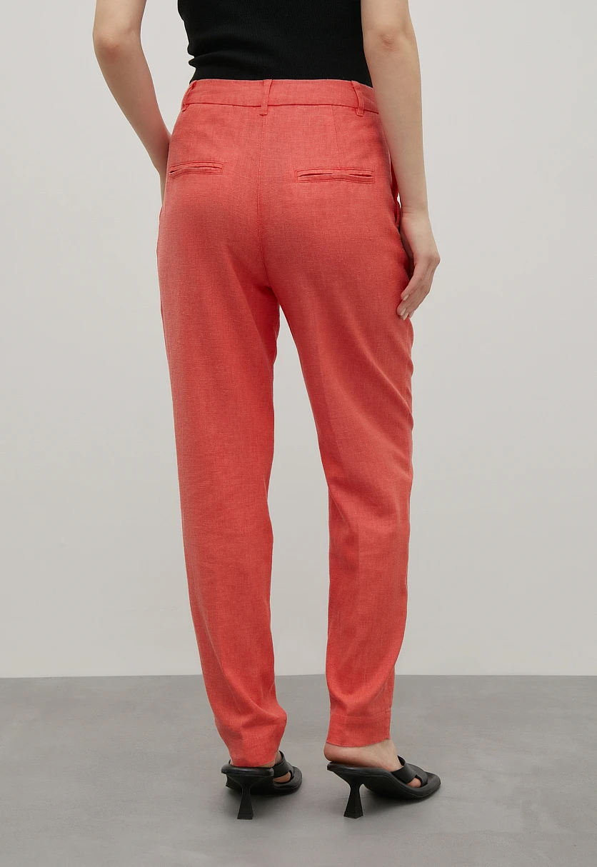 Льняные брюки женские casual стиля, Модель FSC110125, Фото №4