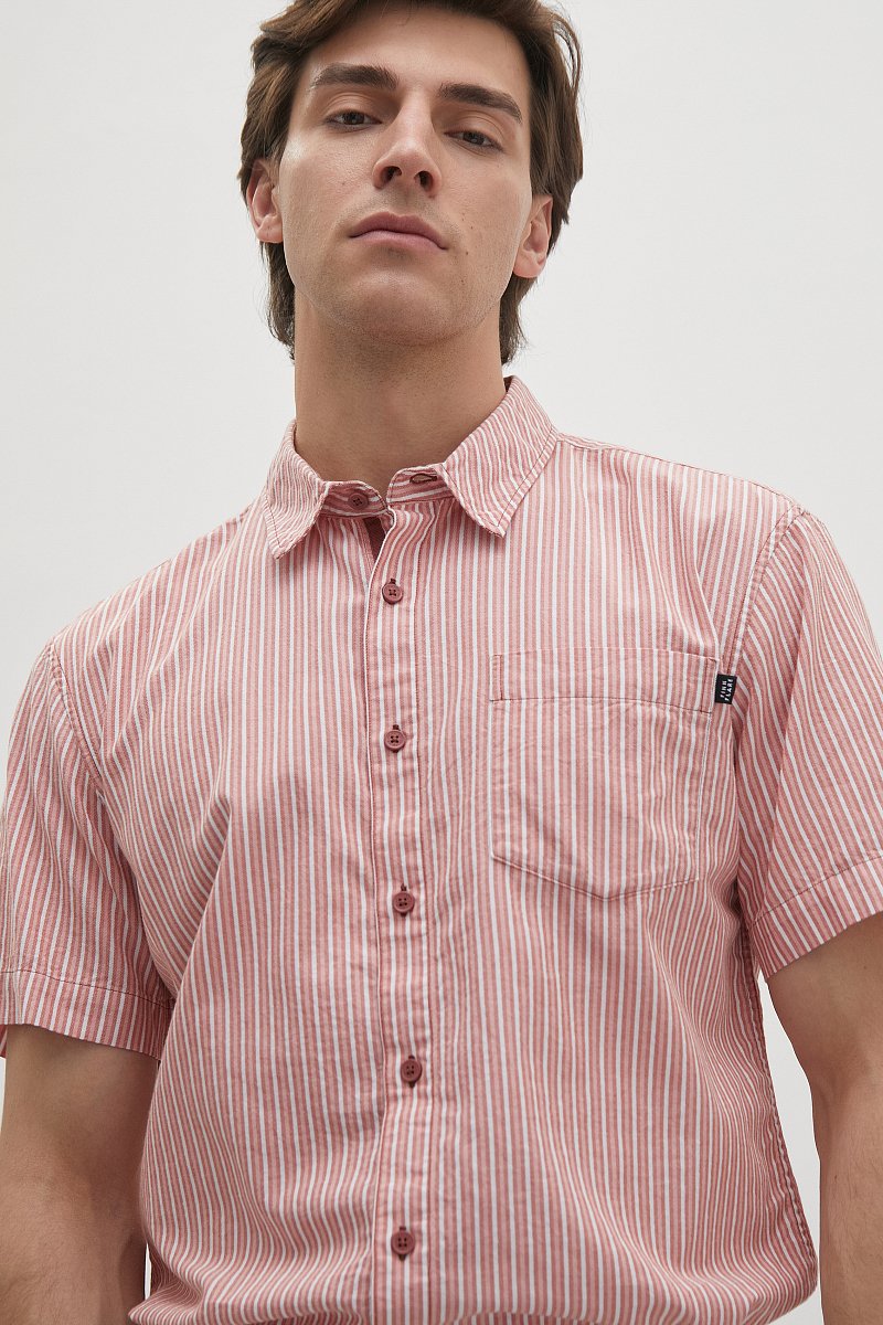 Рубашка в полоску, Модель FSC21024, Фото №3