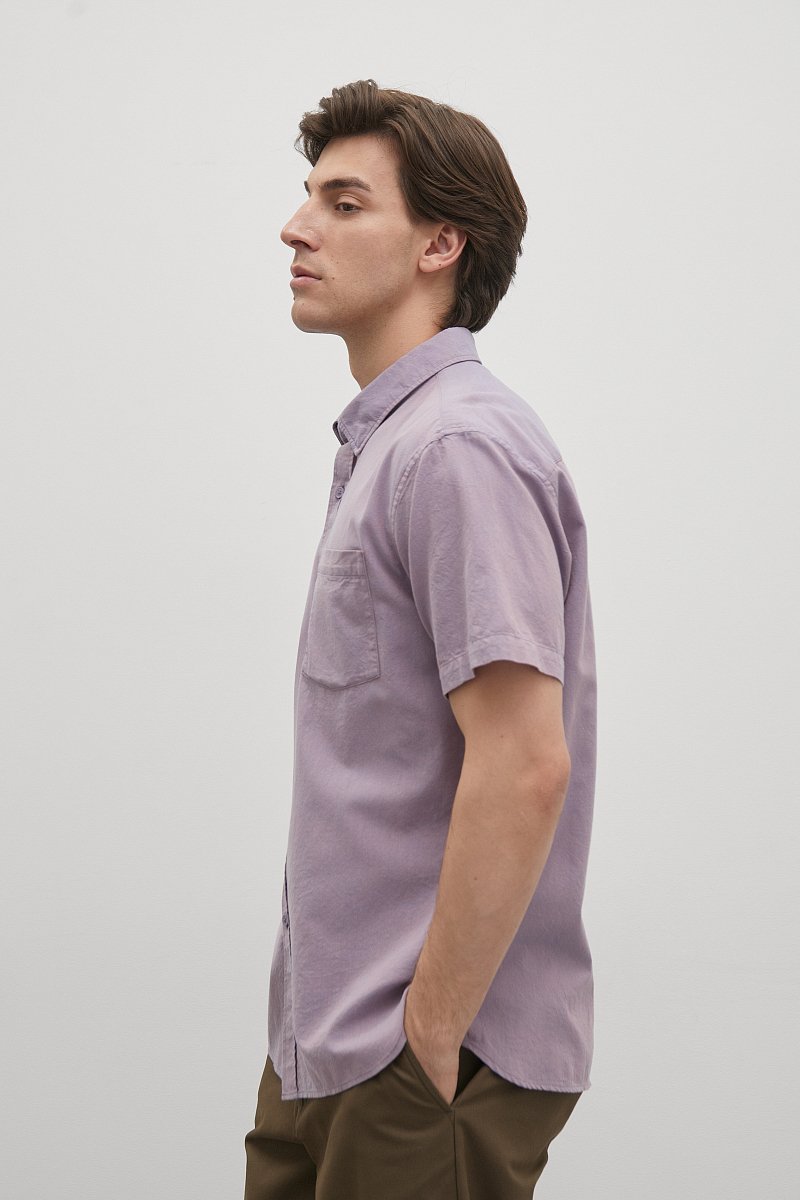 Рубашка из хлопка, Модель FSC21004, Фото №3
