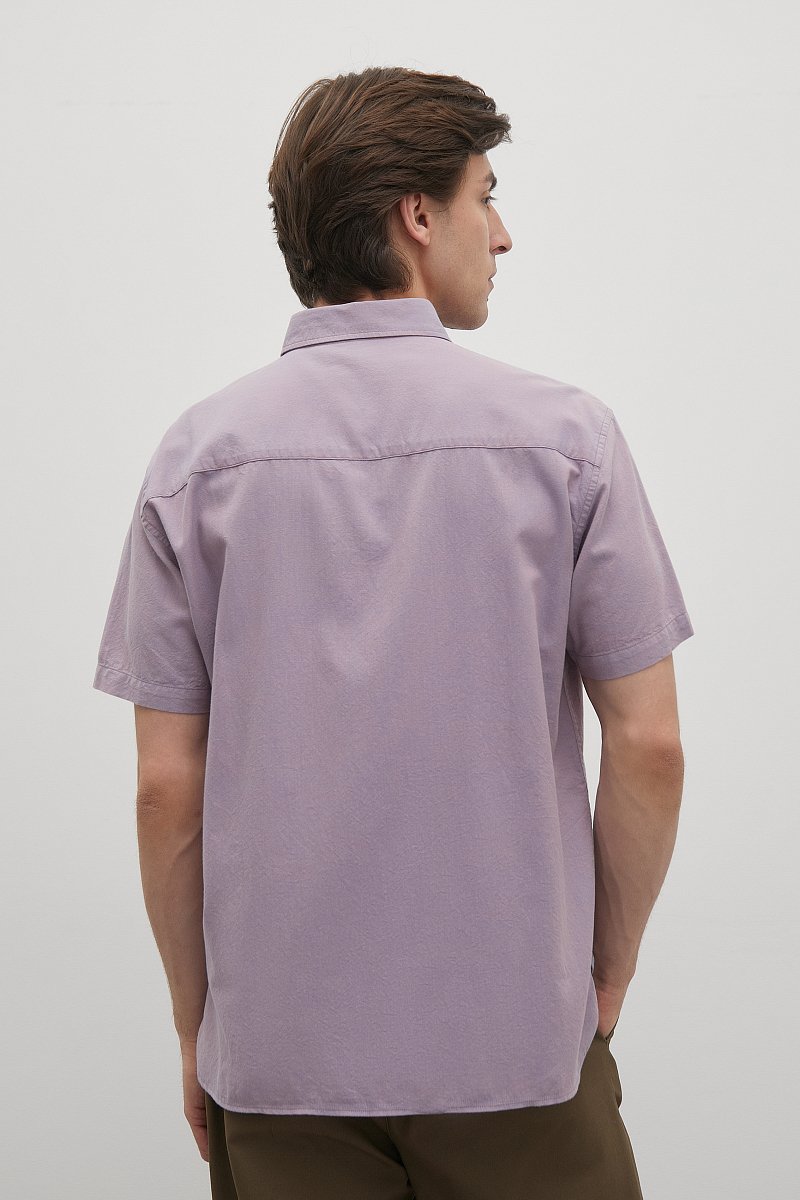 Рубашка из хлопка, Модель FSC21004, Фото №4