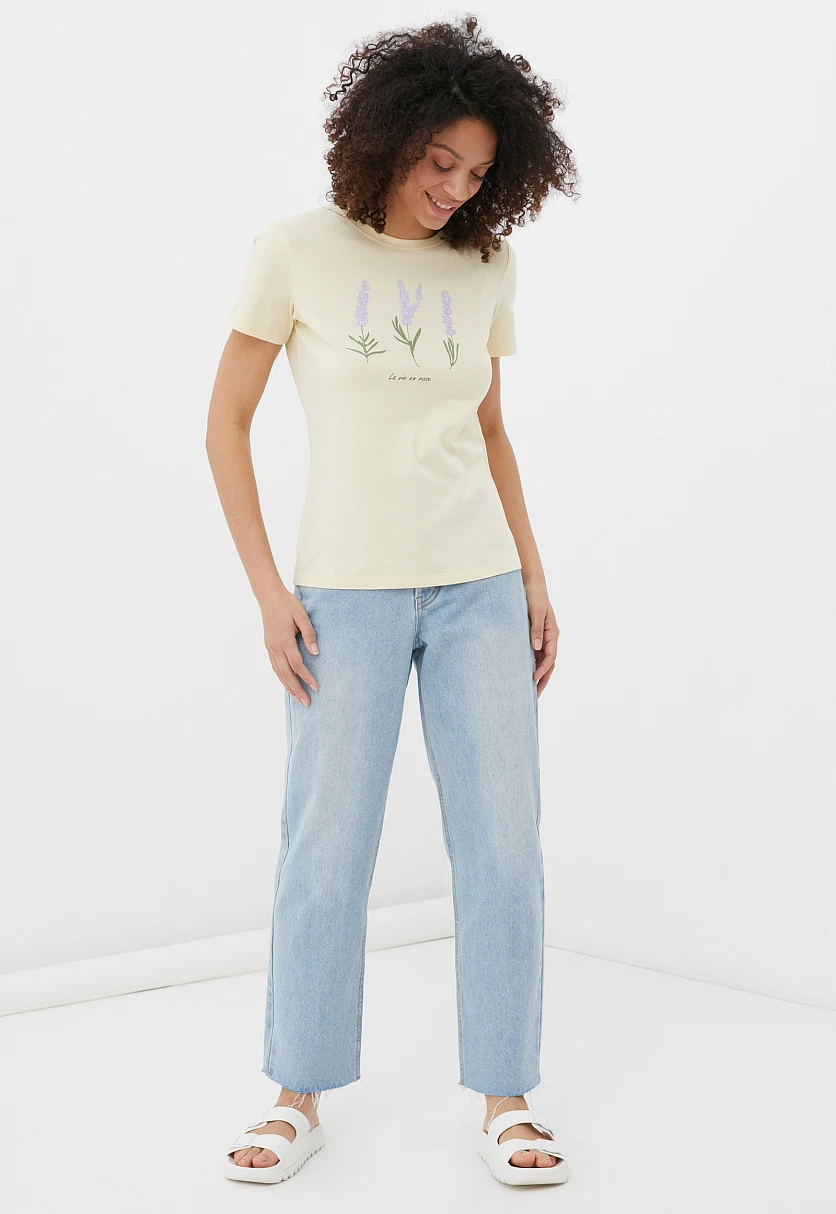 Футболка женская casual стиля, Модель FSC110178-4P, Фото №2