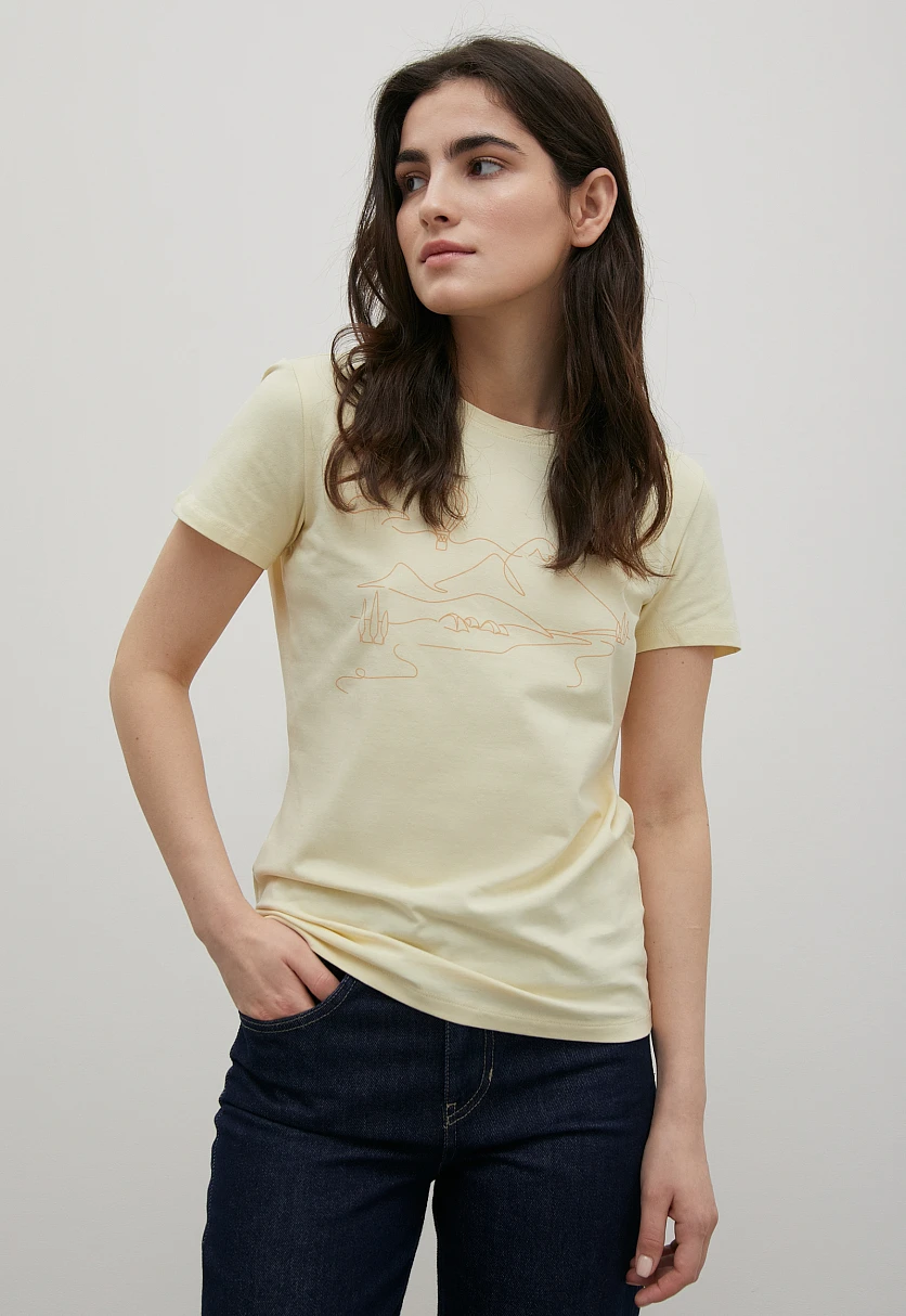 Футболка женская casual стиля, Модель FSC110178-4P, Фото №1