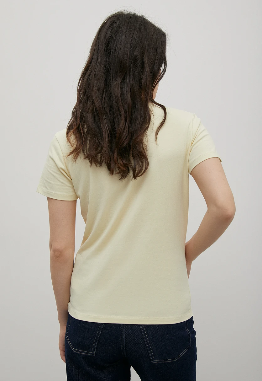 Футболка женская casual стиля, Модель FSC110178-4P, Фото №5