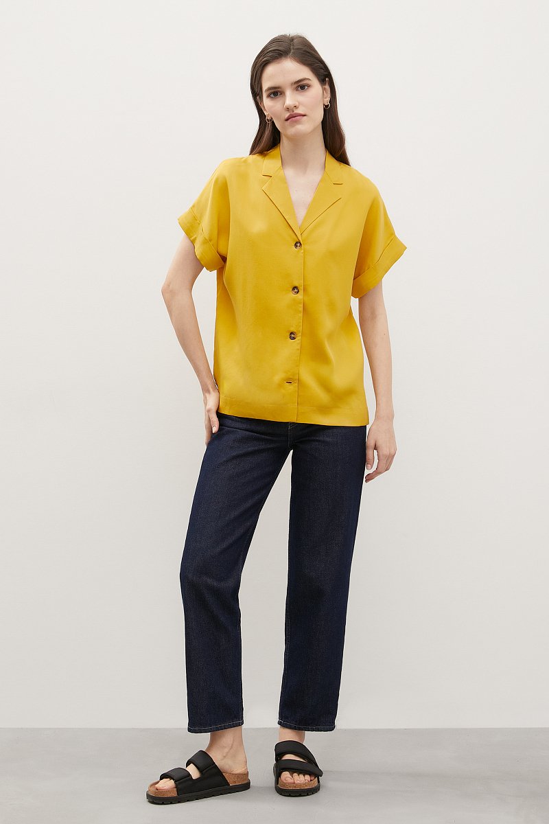 Рубашка женская из вискозы, Модель FSC11064, Фото №2
