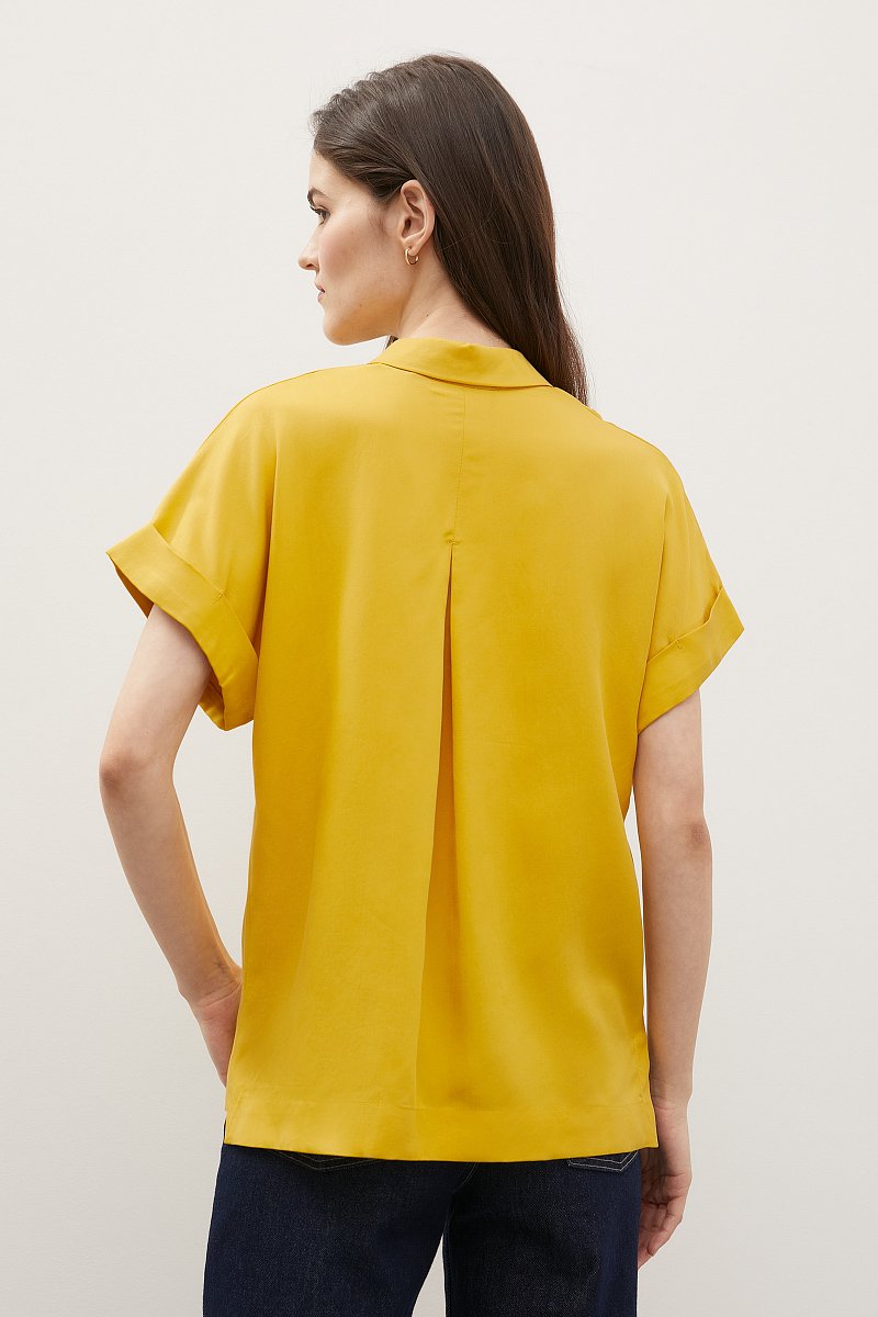 Рубашка женская из вискозы, Модель FSC11064, Фото №5