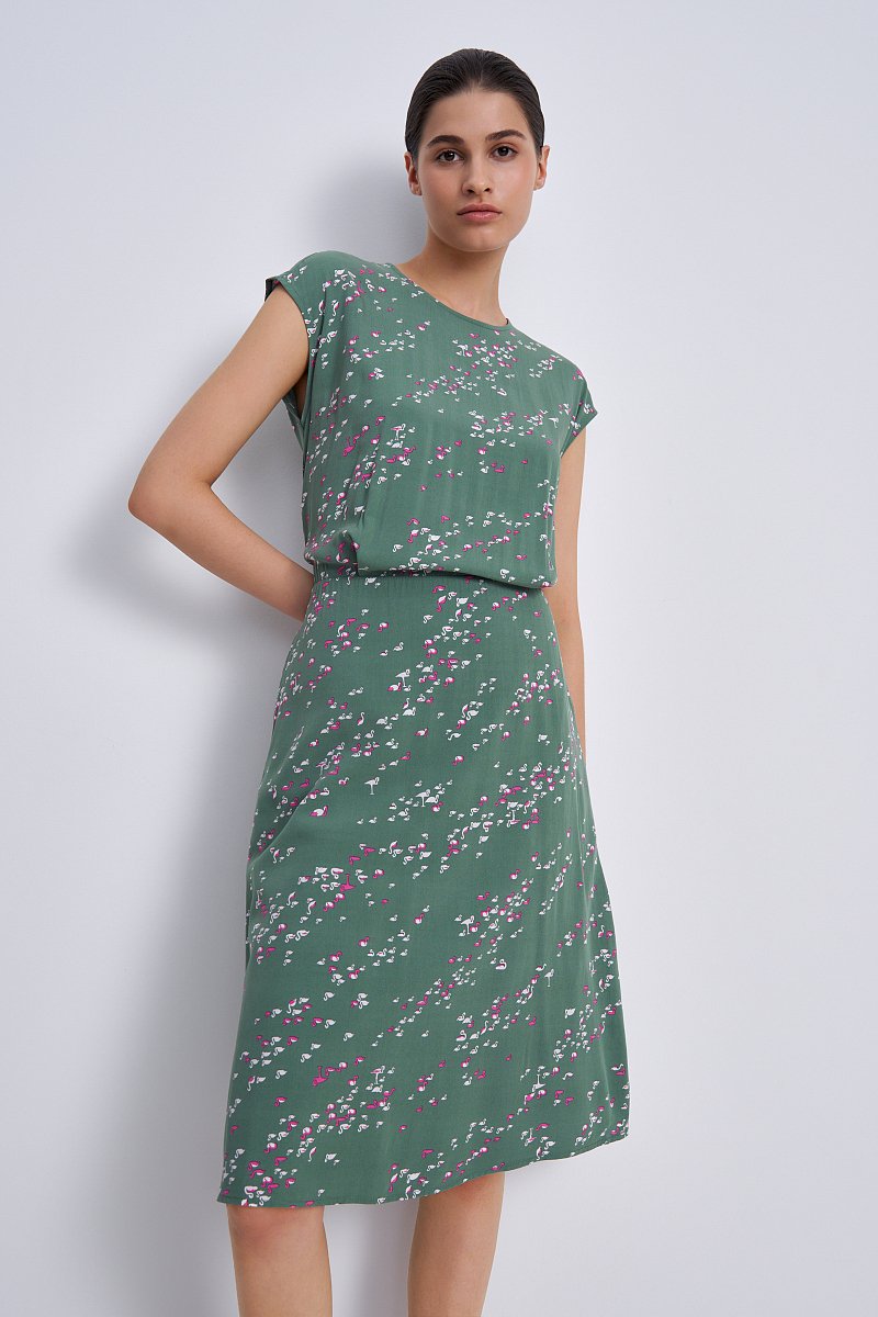 Платье женское из вискозы, Модель FSC11074, Фото №1