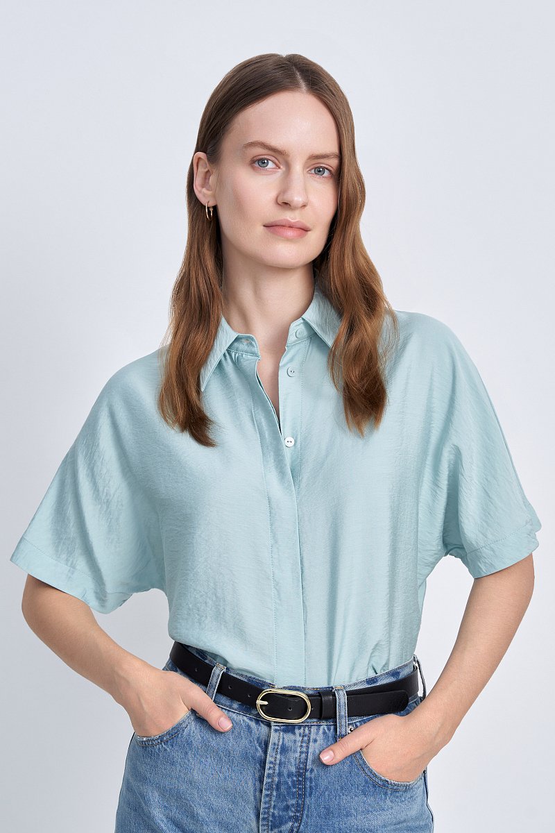 Рубашка женская стиля casual, Модель FSC11045, Фото №1