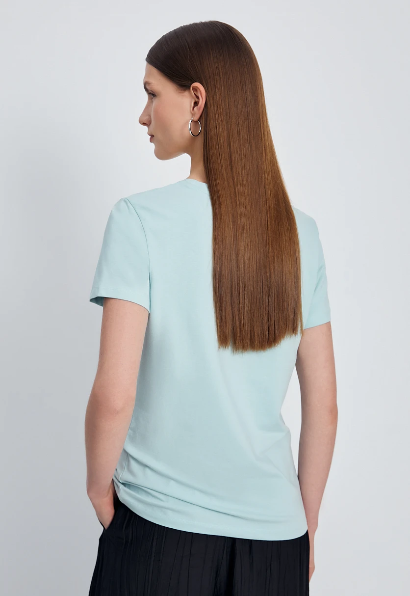 Футболка женская casual стиля, Модель FSC110178-2P, Фото №5