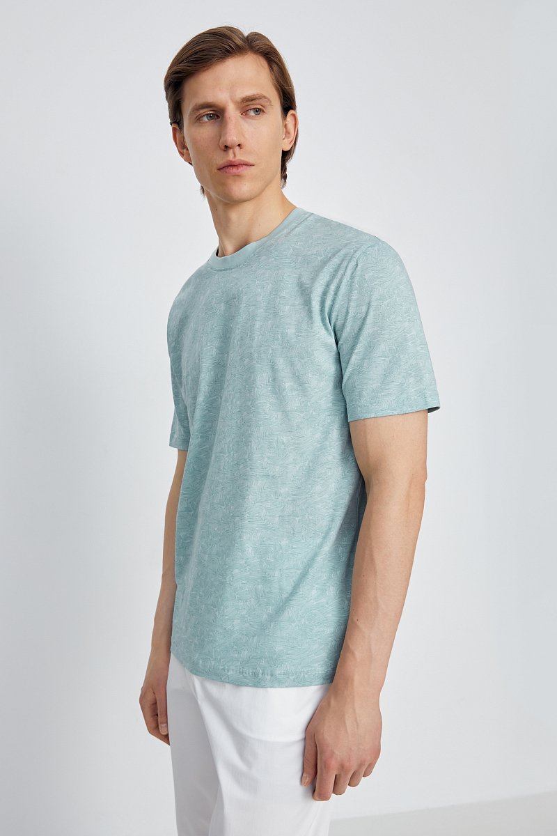 Базовая футболка из хлопка, Модель FSC23041, Фото №4