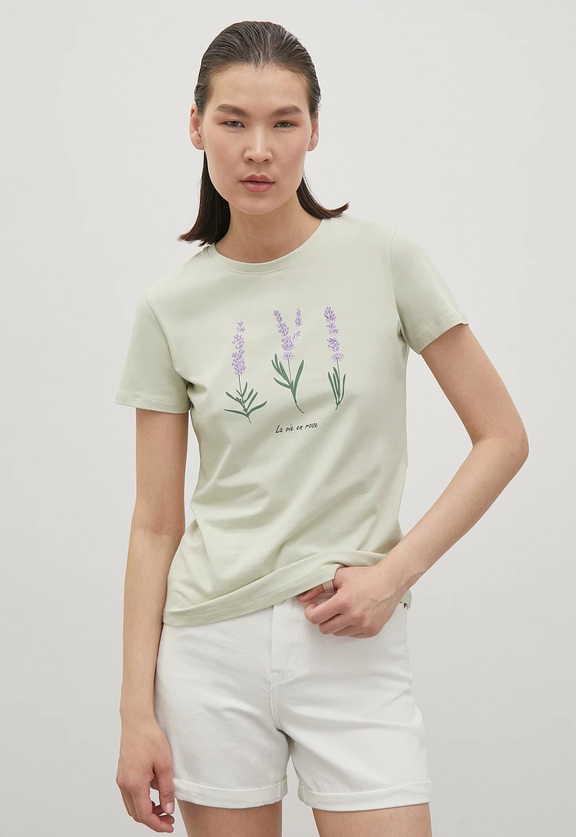 Футболка женская casual стиля, Модель FSC110178-4P, Фото №1