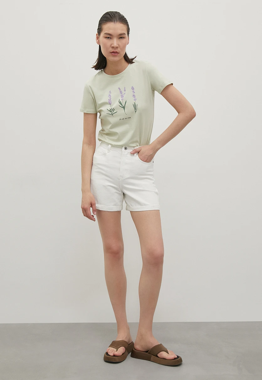 Футболка женская casual стиля, Модель FSC110178-4P, Фото №2