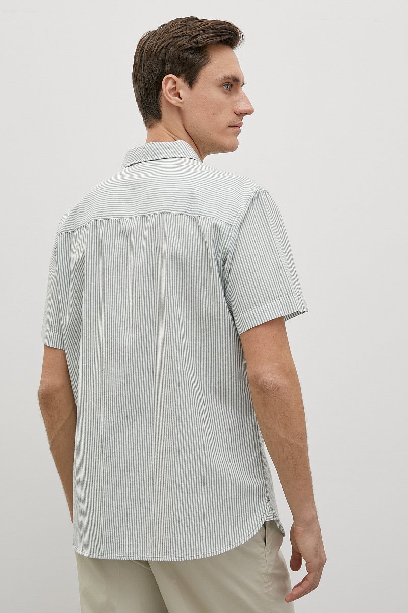 Рубашка в полоску, Модель FSC21024, Фото №4