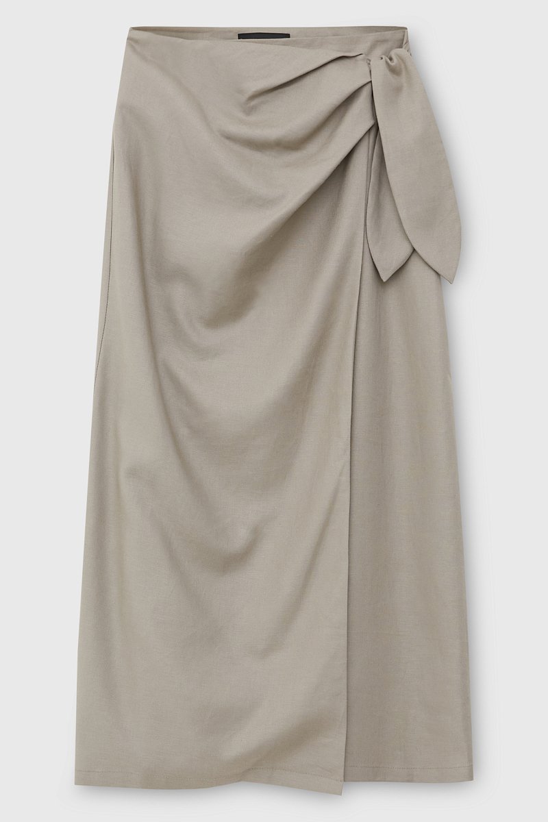 Льняная юбка, Модель FSC51024, Фото №6