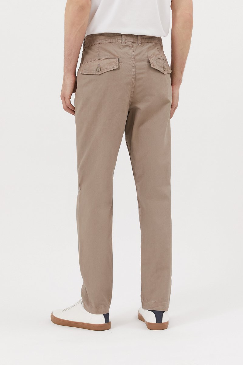 Прямые брюки из хлопка, Модель FSC21006, Фото №4