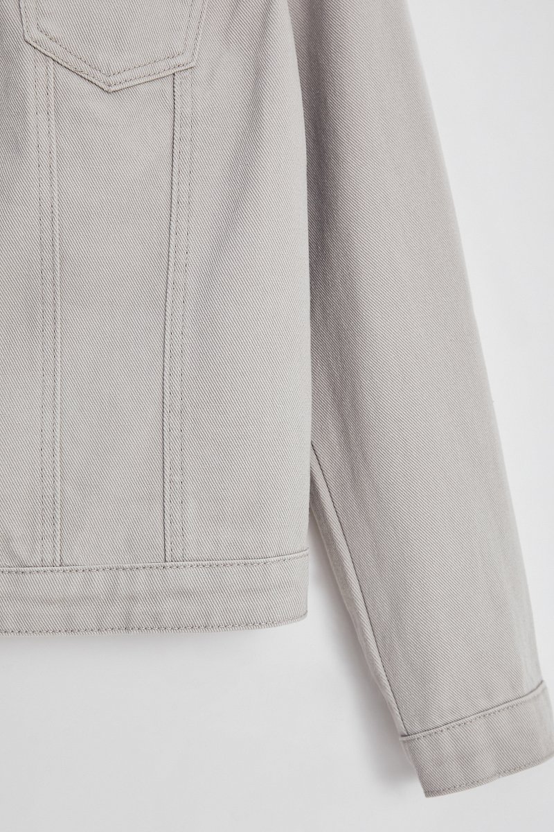 Джинсовая куртка прямого силуэта, Модель FSC15011, Фото №7