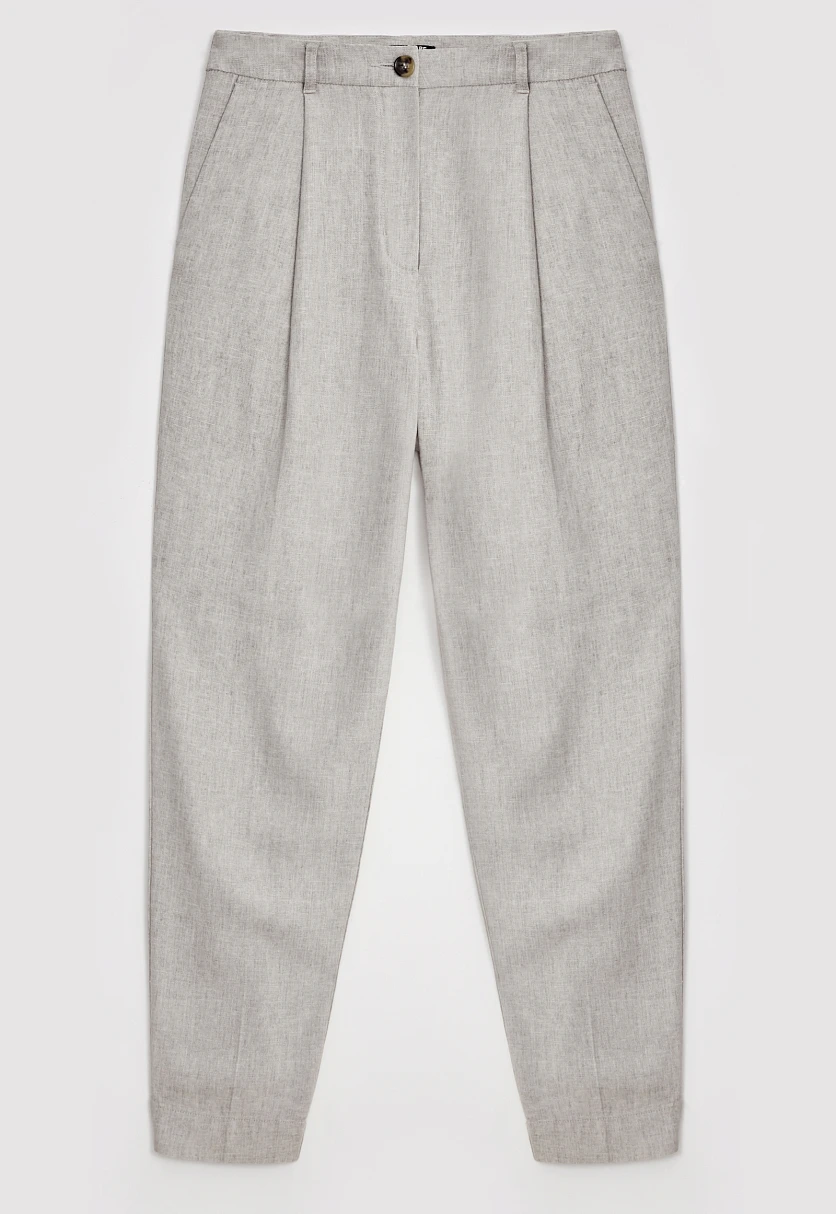 Льняные брюки женские casual стиля, Модель FSC110125, Фото №9