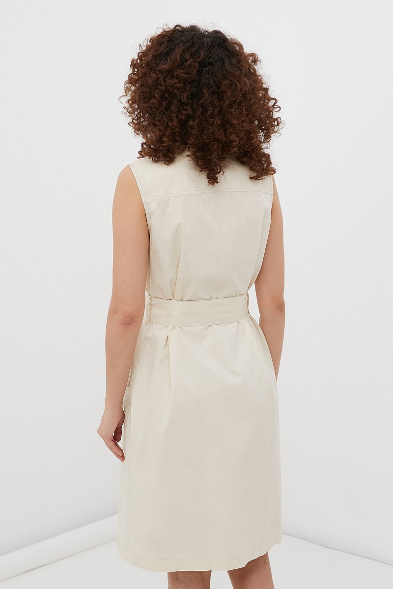 Платье женское из хлопка, Модель FSC11003, Фото №4