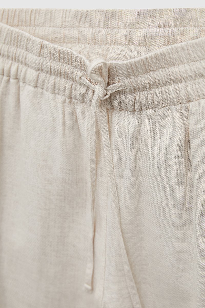 Льняные шорты женские стиля casual, Модель FSC110127, Фото №5