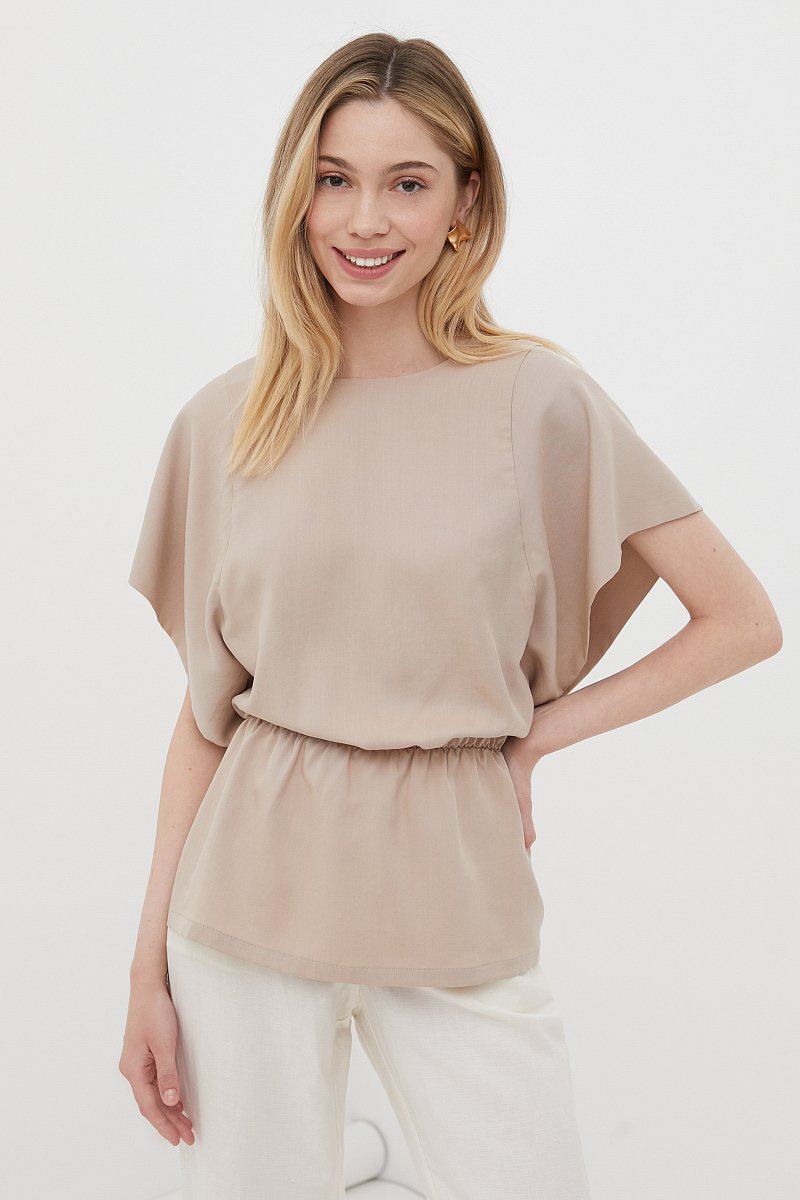 Блуза женская из вискозы, Модель FSC110166, Фото №1