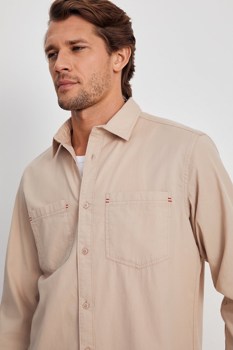 Рубашка из хлопка, Модель FSC21045, Фото №3