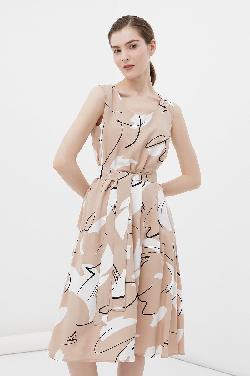 Платье женское из вискозы, Модель FSC110107, Фото №1
