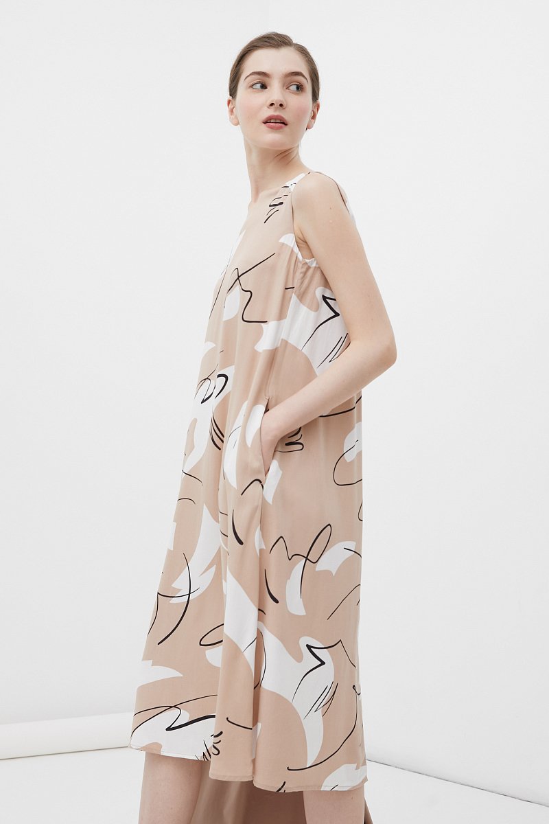 Платье женское из вискозы, Модель FSC110107, Фото №3
