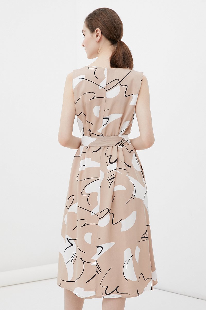 Платье женское из вискозы, Модель FSC110107, Фото №4