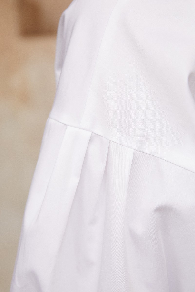Объемная блуза из натурального хлопка, Модель FSC51004, Фото №6