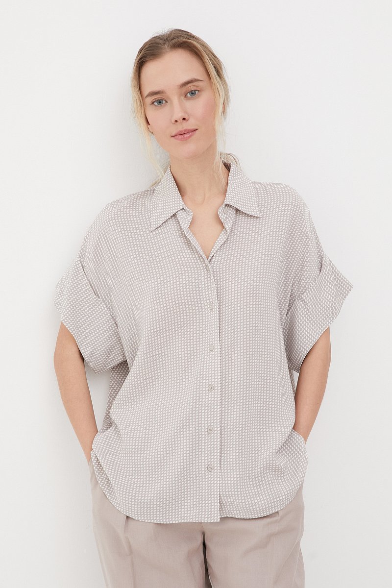 Рубашка женская в стиле casual, Модель FSC110201, Фото №1
