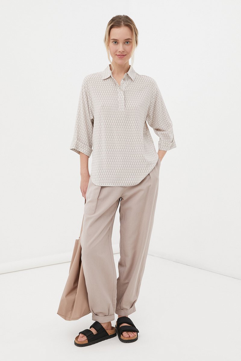 Рубашка женская стиля casual, Модель FSC11088, Фото №2