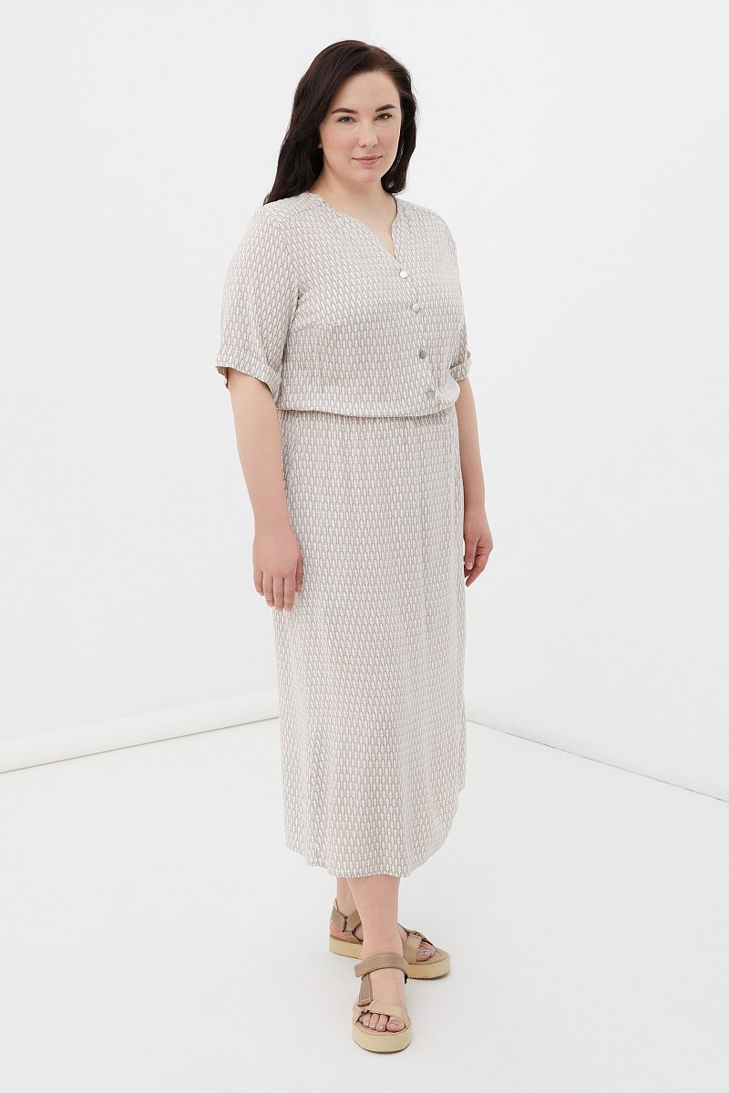 Платье женское из вискозы, Модель FSC16009, Фото №3