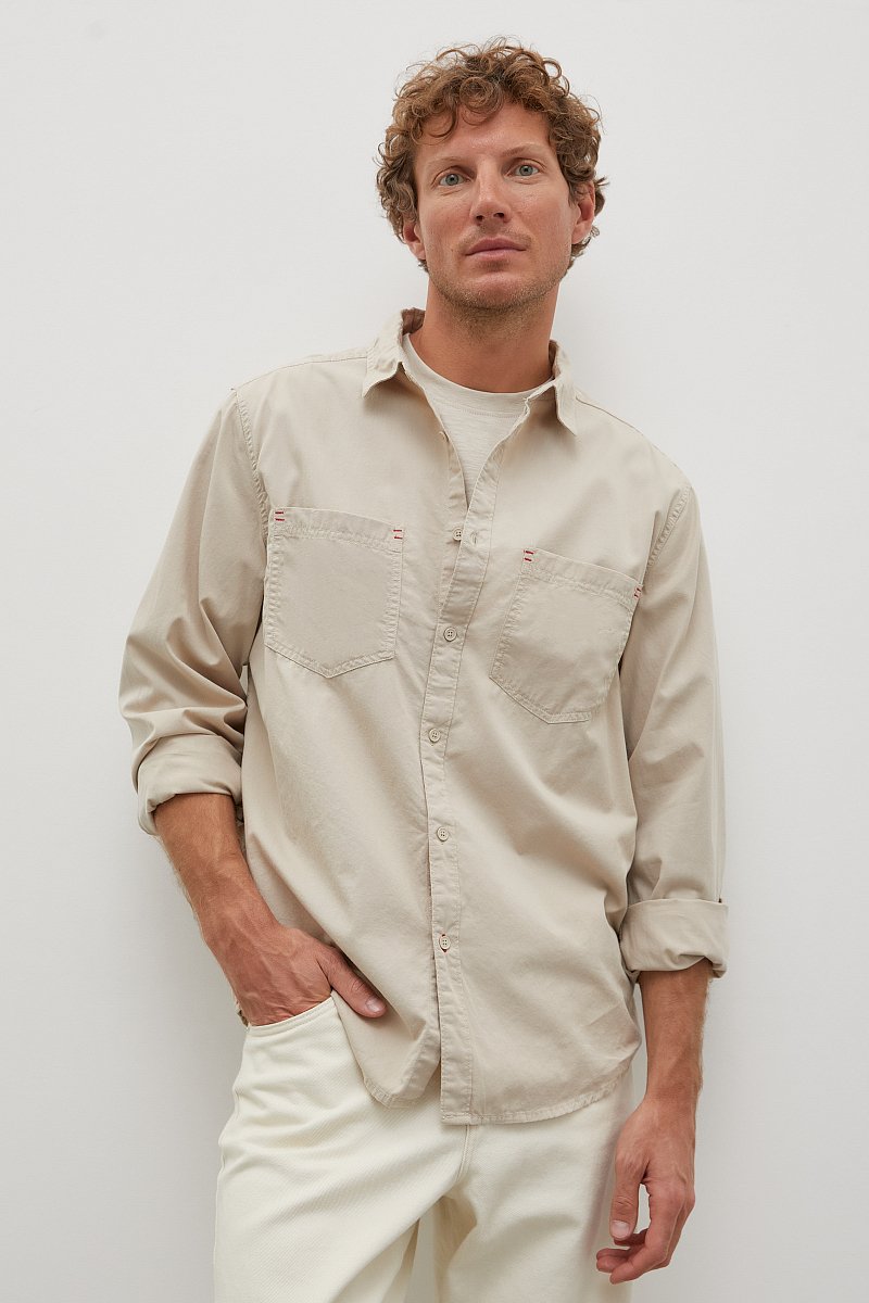 Верхняя сорочка мужская, Модель FSC21045, Фото №1