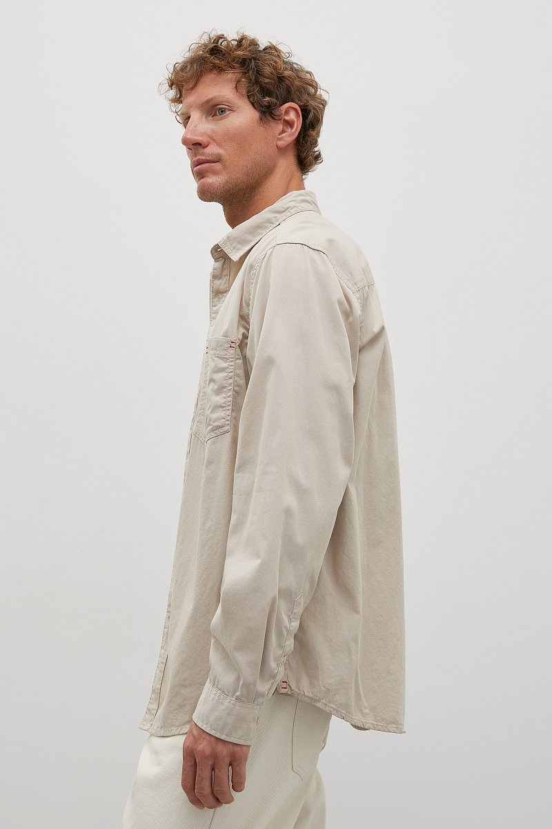 Рубашка из хлопка, Модель FSC21045, Фото №4