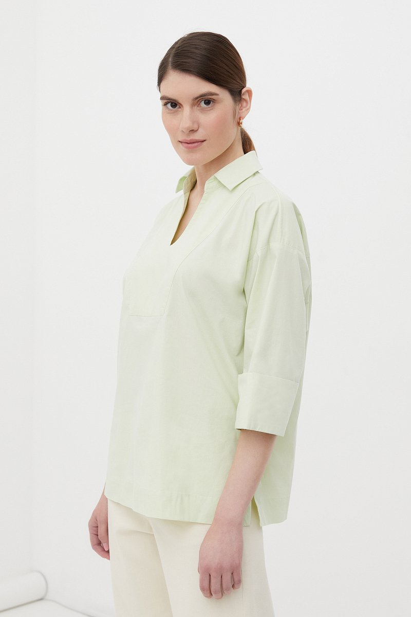 Рубашка женская oversize, Модель FSC13018, Фото №3
