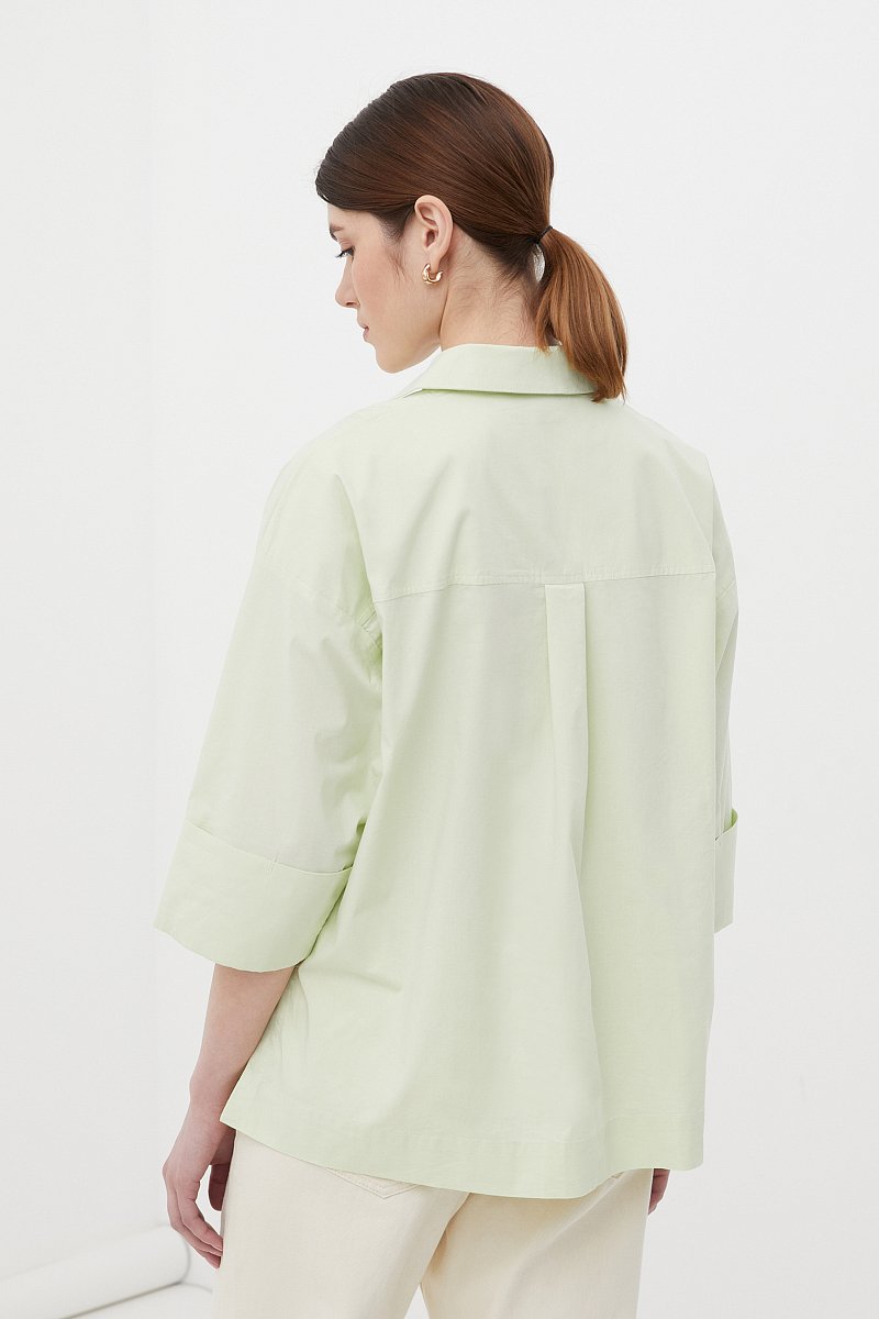 Рубашка женская oversize, Модель FSC13018, Фото №4