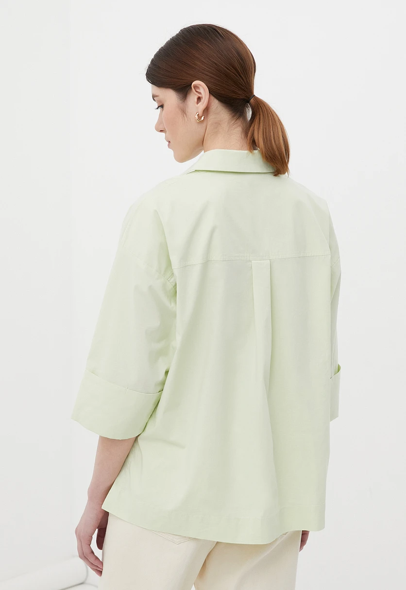 Рубашка женская oversize, Модель FSC13018, Фото №4