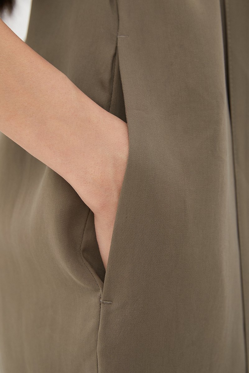 Платье-рубашка женское из вискозы, Модель FSC11071, Фото №6