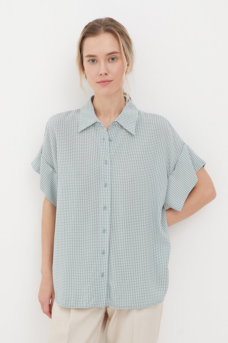 Рубашка женская в стиле casual, Модель FSC110201, Фото №1