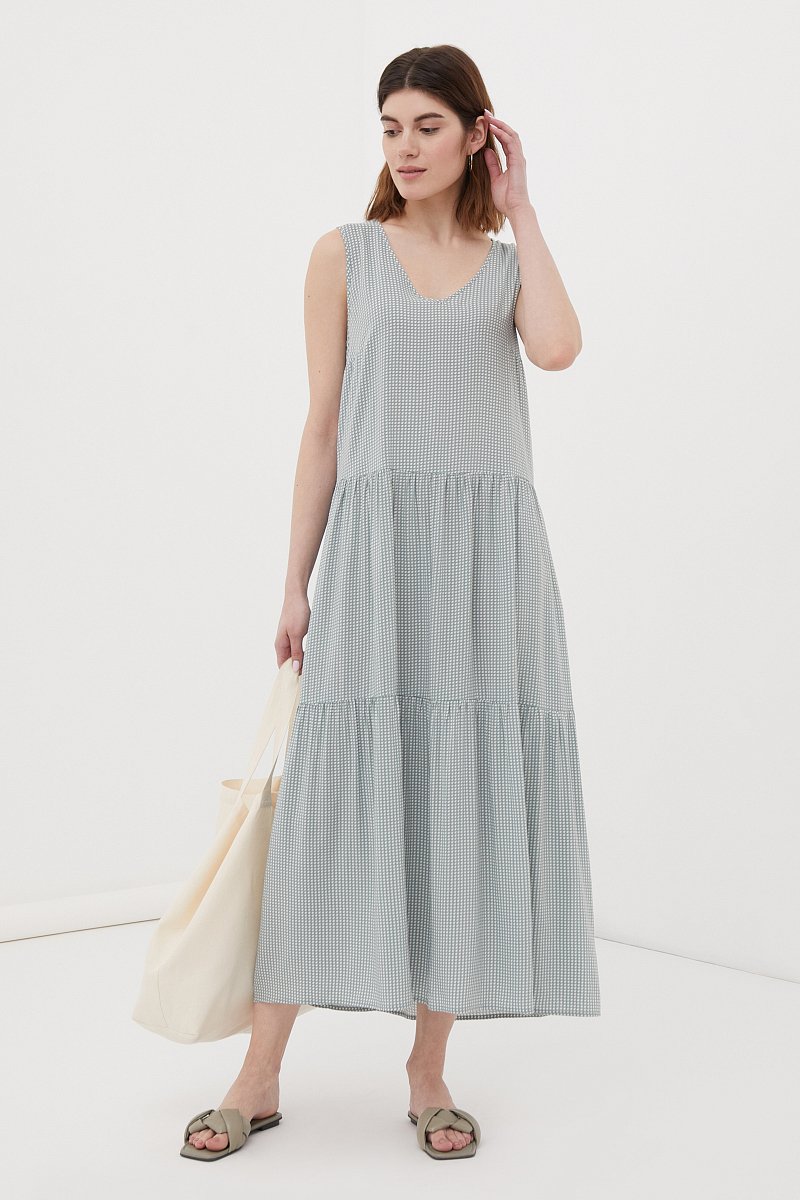 Платье женское из вискозы, Модель FSC110202, Фото №1