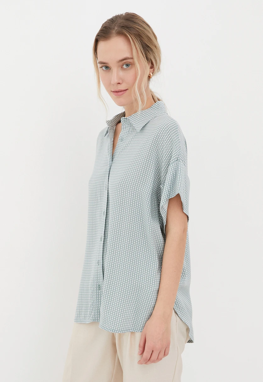 Рубашка женская в стиле casual, Модель FSC110201, Фото №3