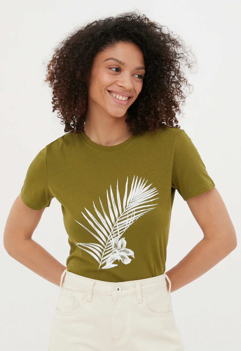 Футболка женская стиля casual, Модель FSC110178-3P, Фото №1