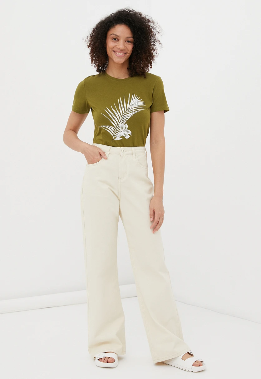 Футболка женская casual стиля, Модель FSC110178-4P, Фото №2